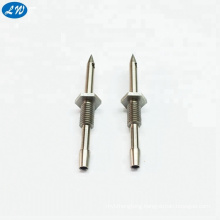 CNC turning sealing SUS cartridge needle machinery spout nozzle